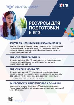 Ресурсы для подготовки